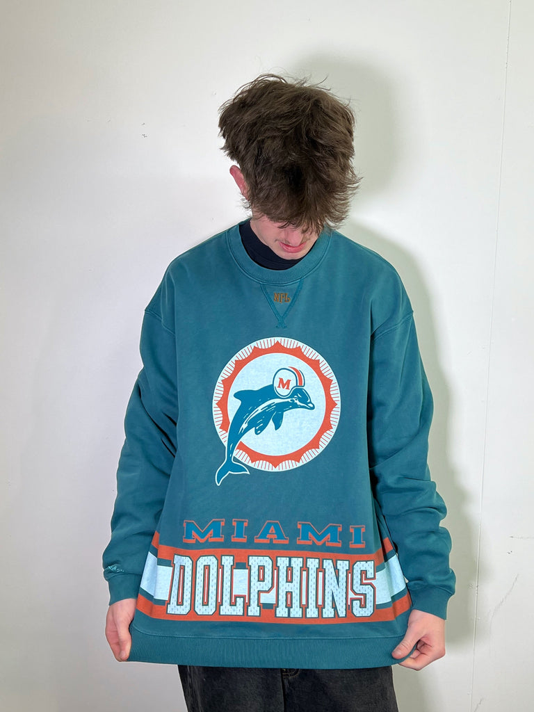 Miami Dolphins Point Guard Faded Teal Hoodie