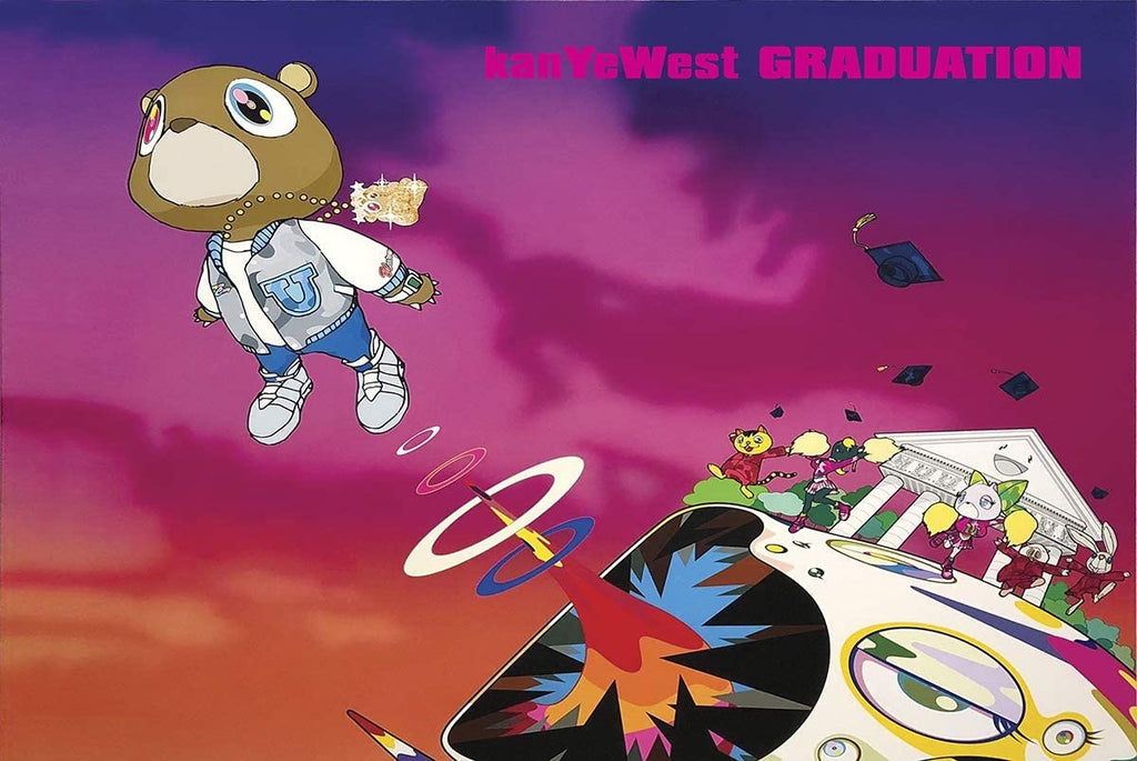 Kanye West Poster Graduation Kanye West Playlist Graduati