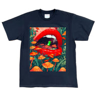 Acid Drop Shrooms & Lips Tee