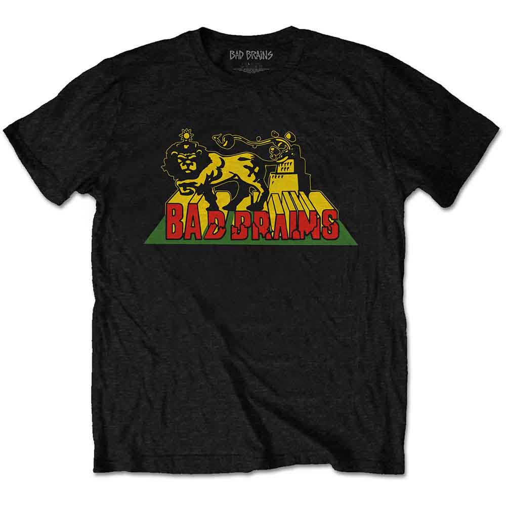 Bad Brains Lion Crush Black Tee