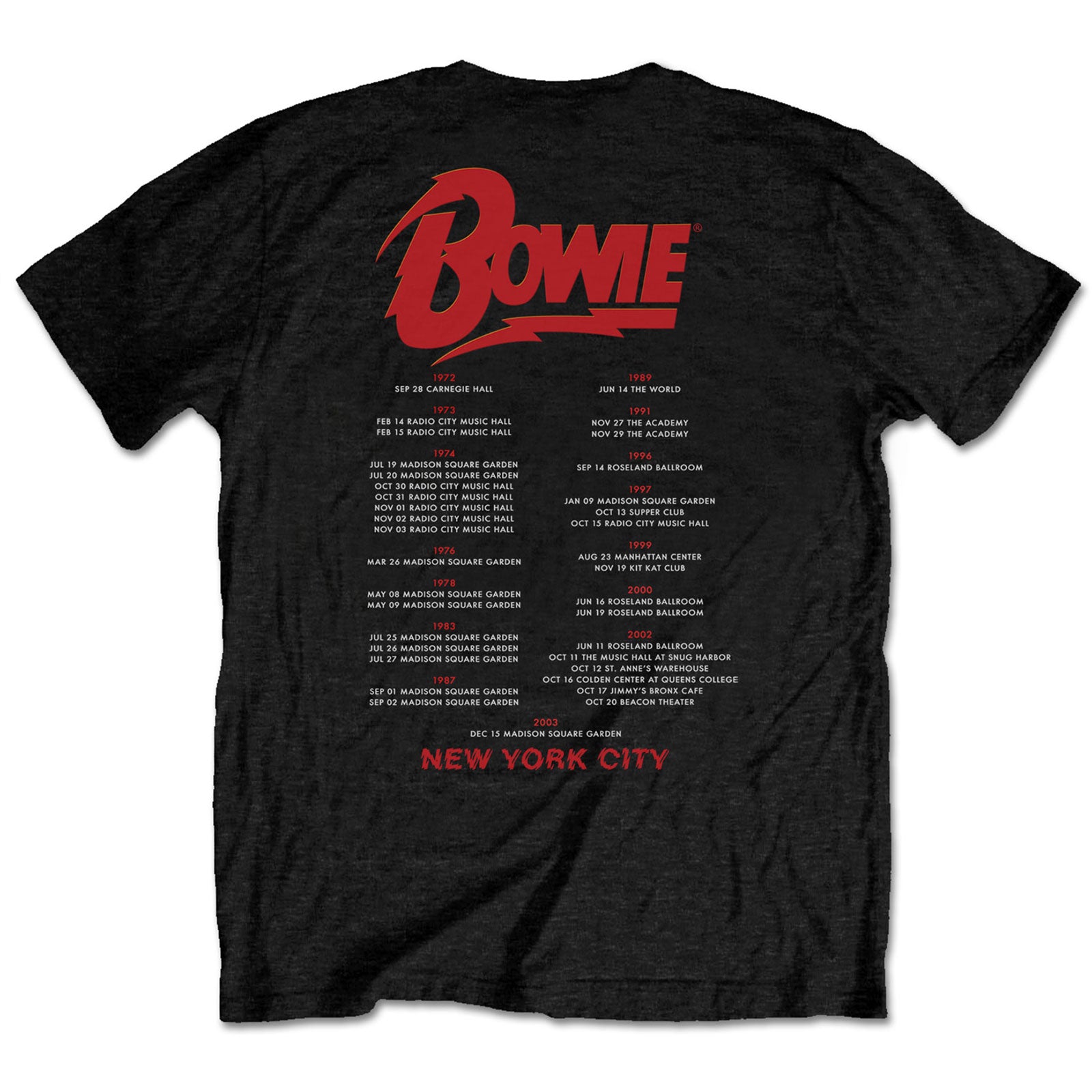 David Bowie New York City Tee