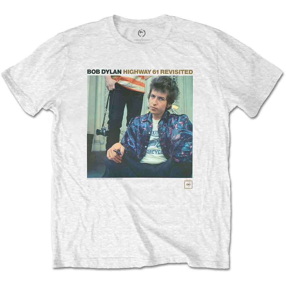 Bob Dylan Highway 61 Revisited White Tee