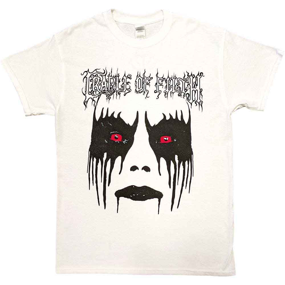 Cradle of Filth Dani Make Up White Tee