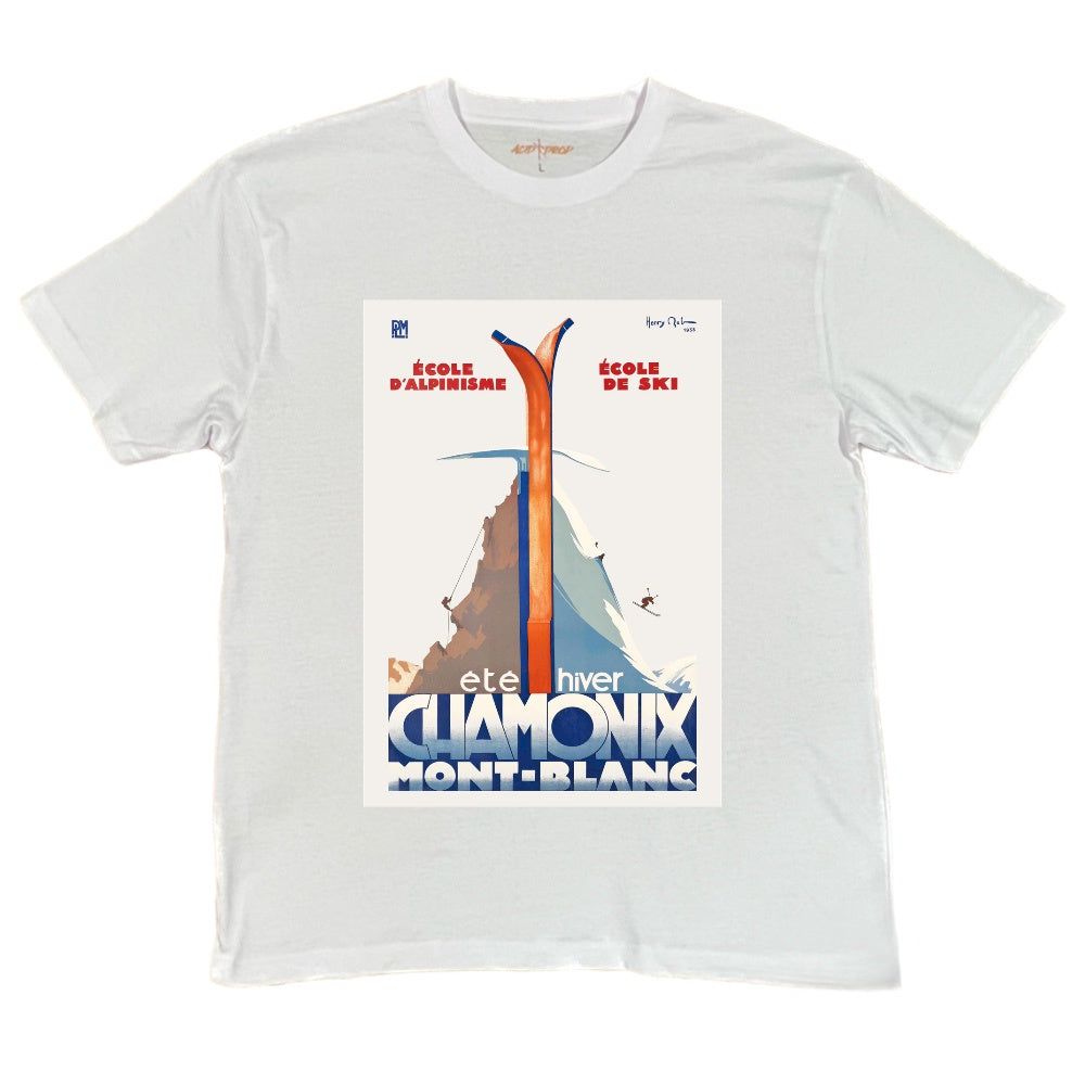 Chamonix Mont Blanc Design Tee