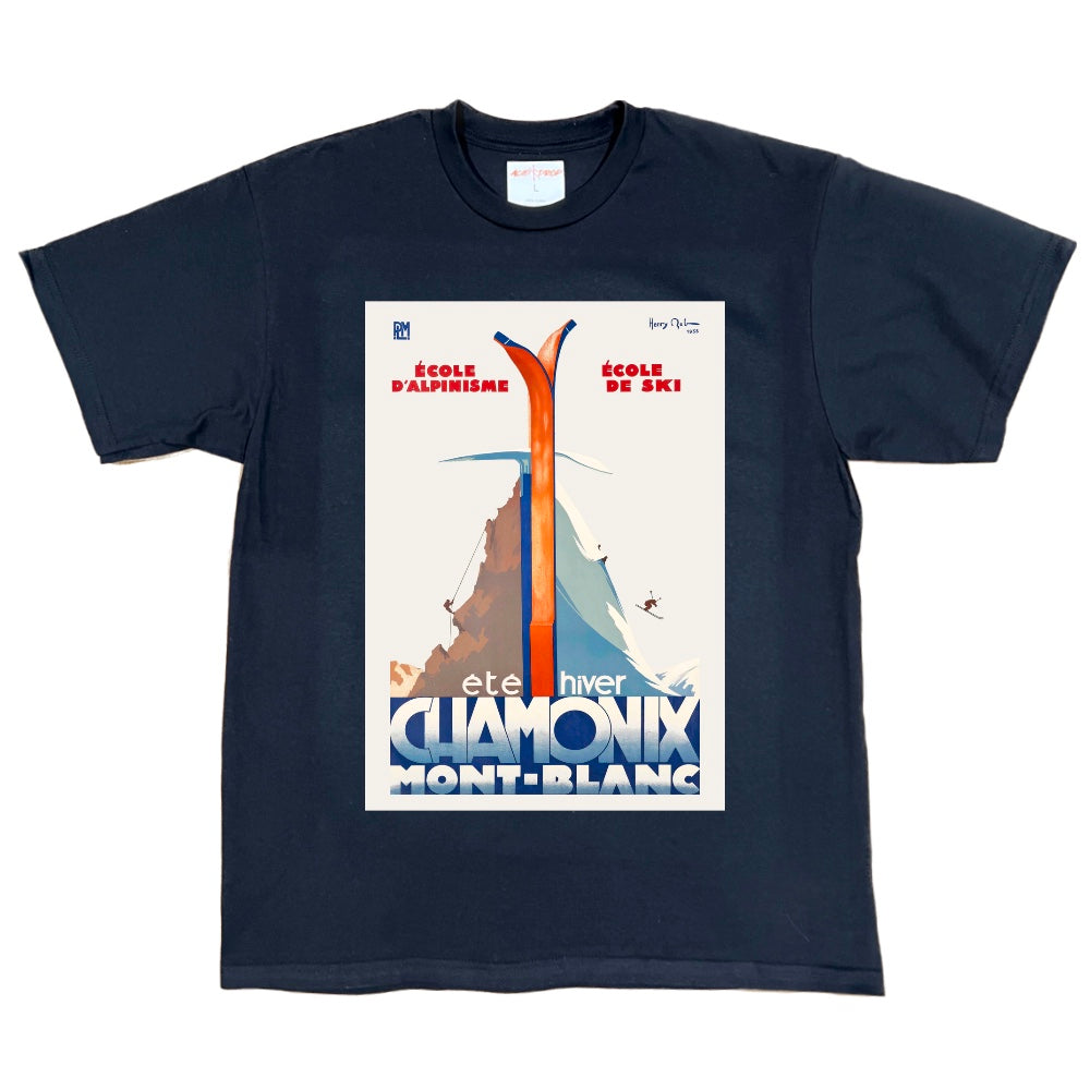 Chamonix Mont Blanc Design Tee