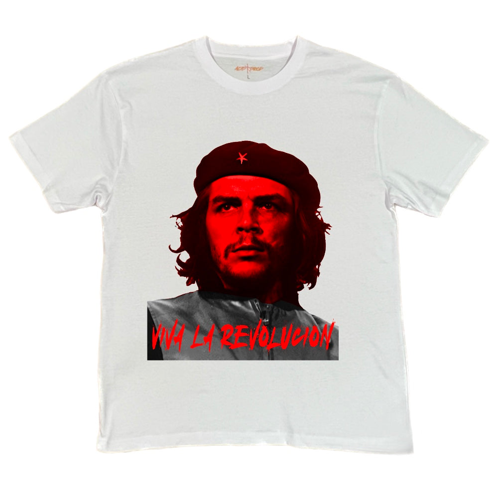 Che Viva Red Face Design Tee