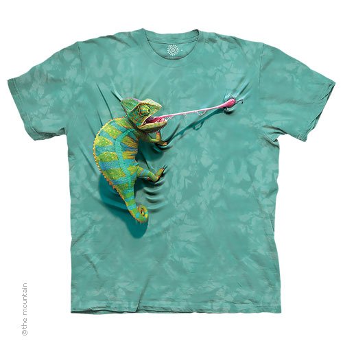 Climbing Chameleon Tee