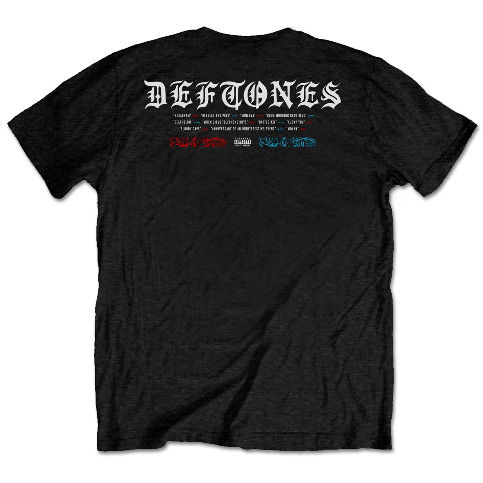 Deftones Static Skull Black Tee