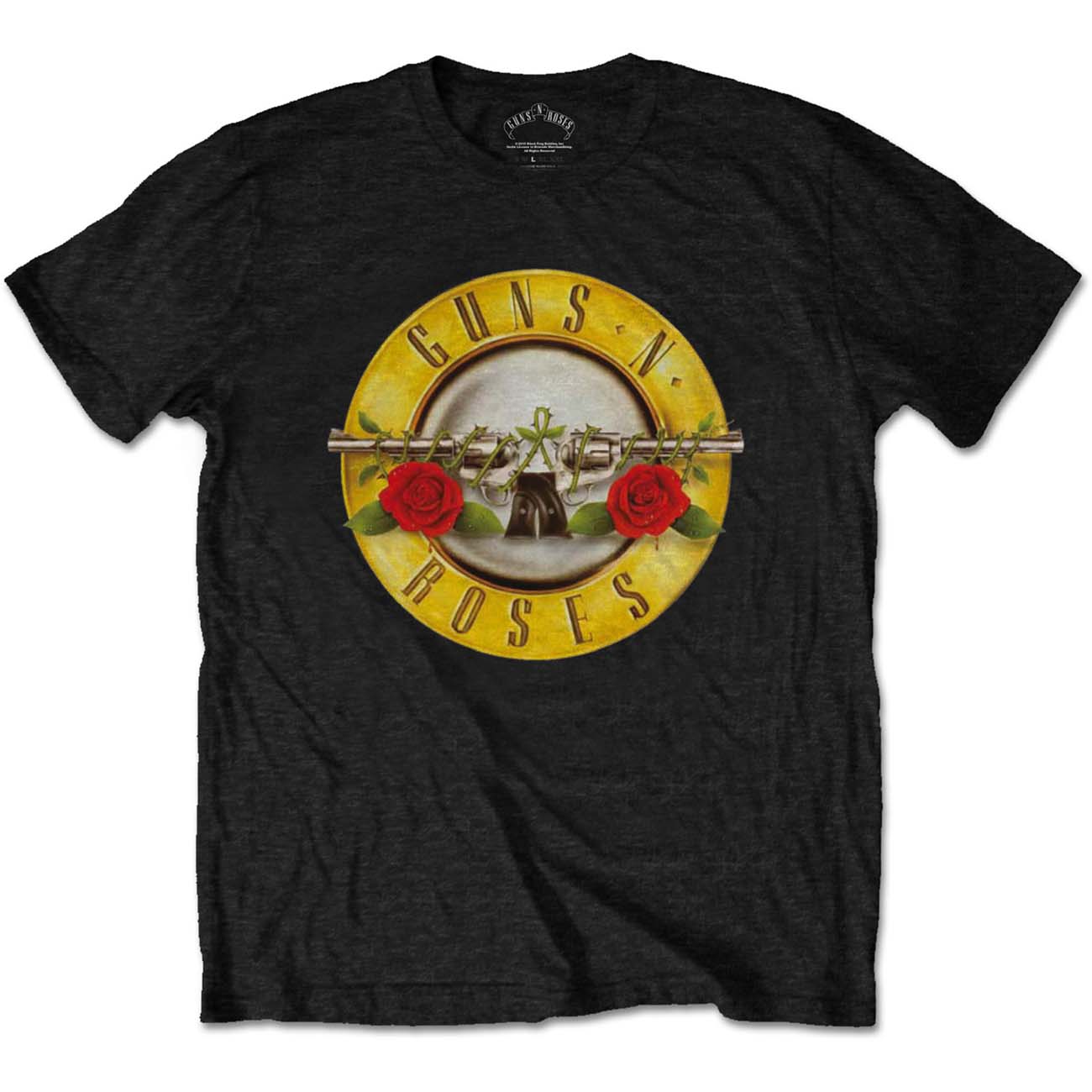 Guns N Roses Classic Logo Black Tee