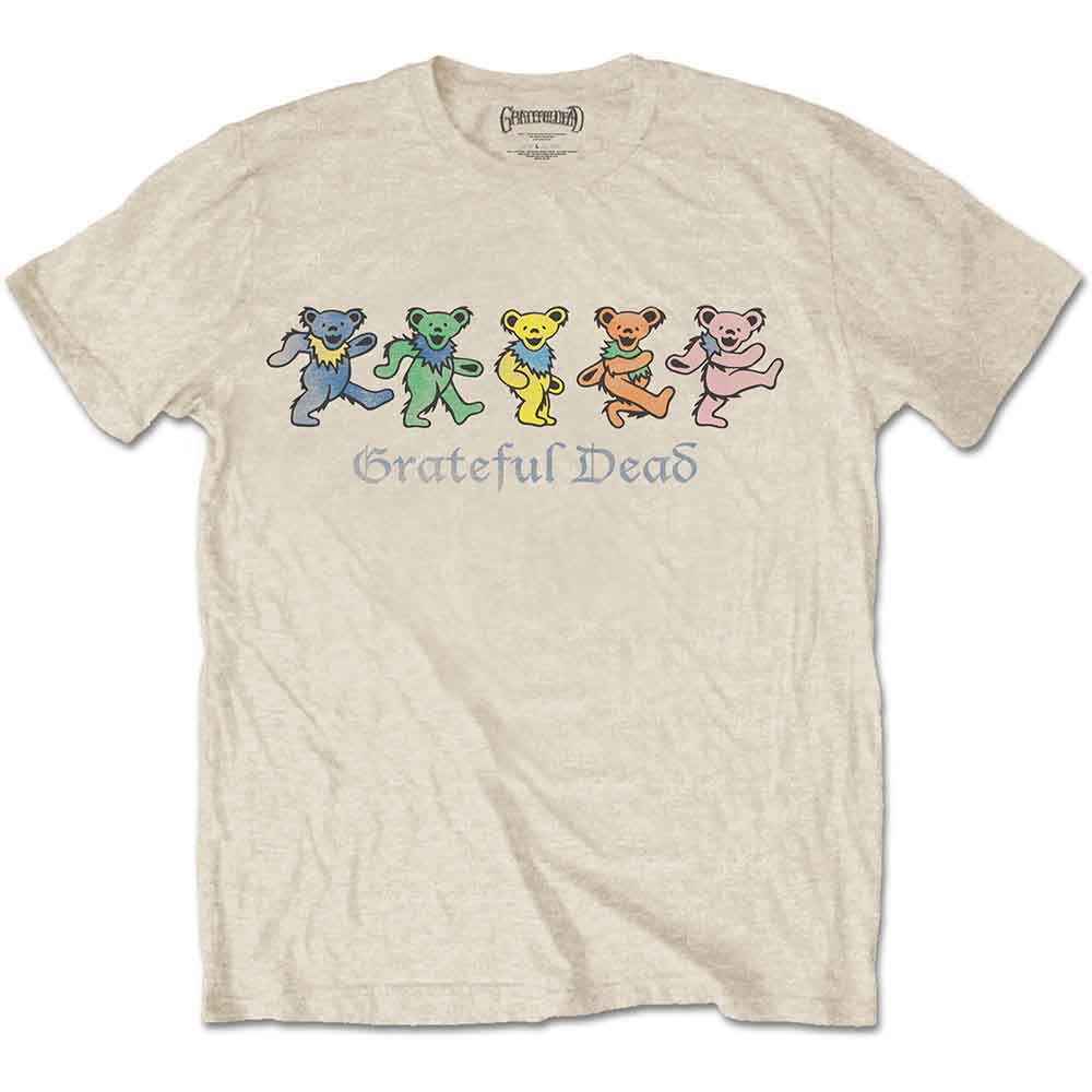 Grateful Dead Dancing Bears Sand Tee