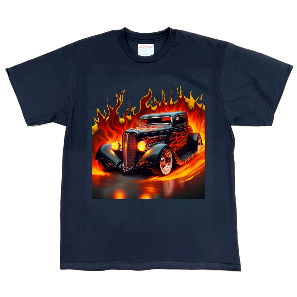 Hot Rod Flaming Hot Design Tee