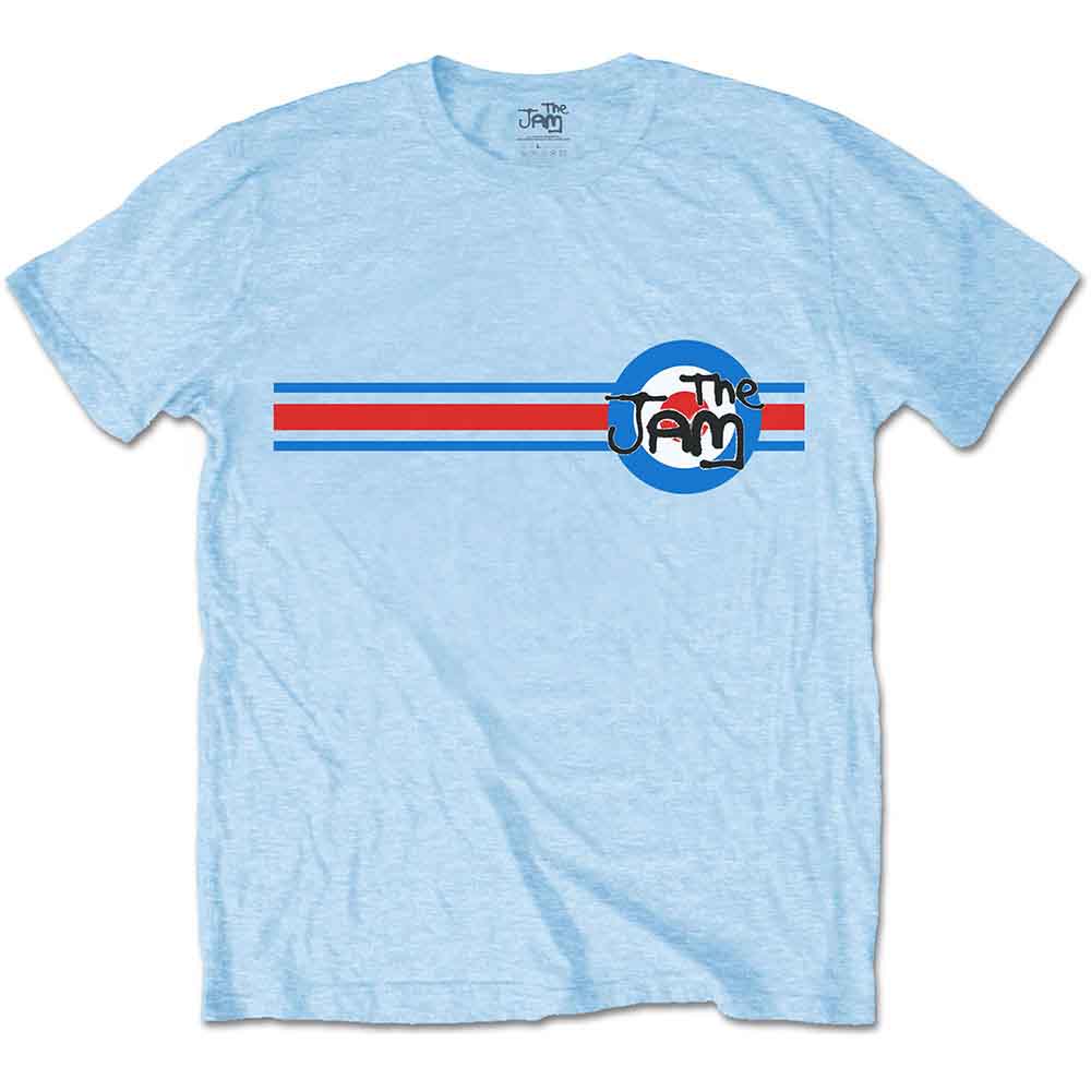 The Jam Target Stripe Light Blue Tee