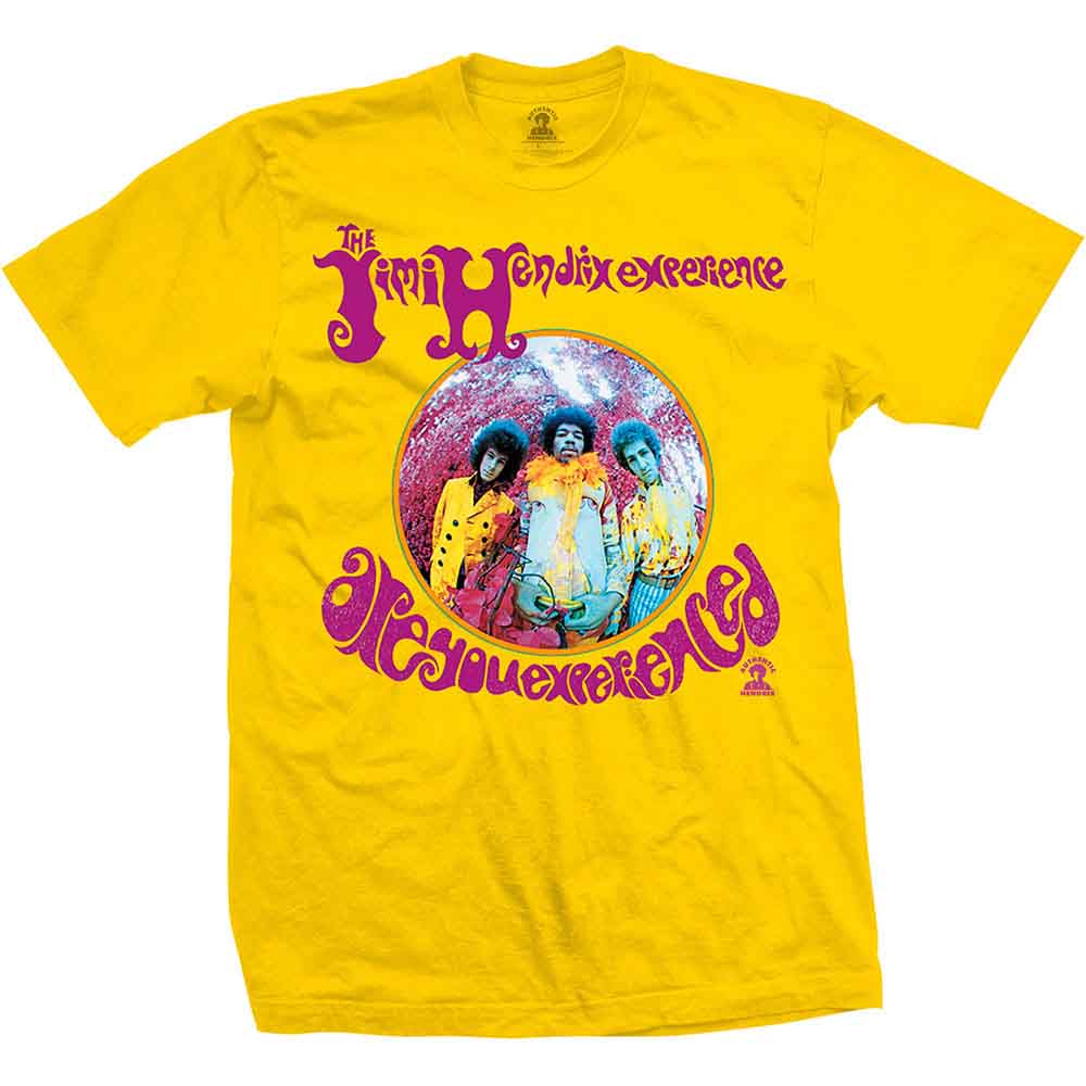 Jimi Hendrix Are You Experienced Yellow Tee