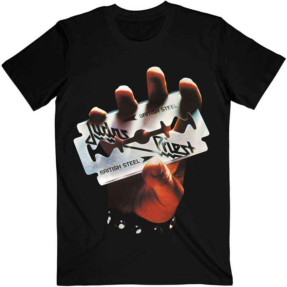 Judas Priest British Steel Black Tee