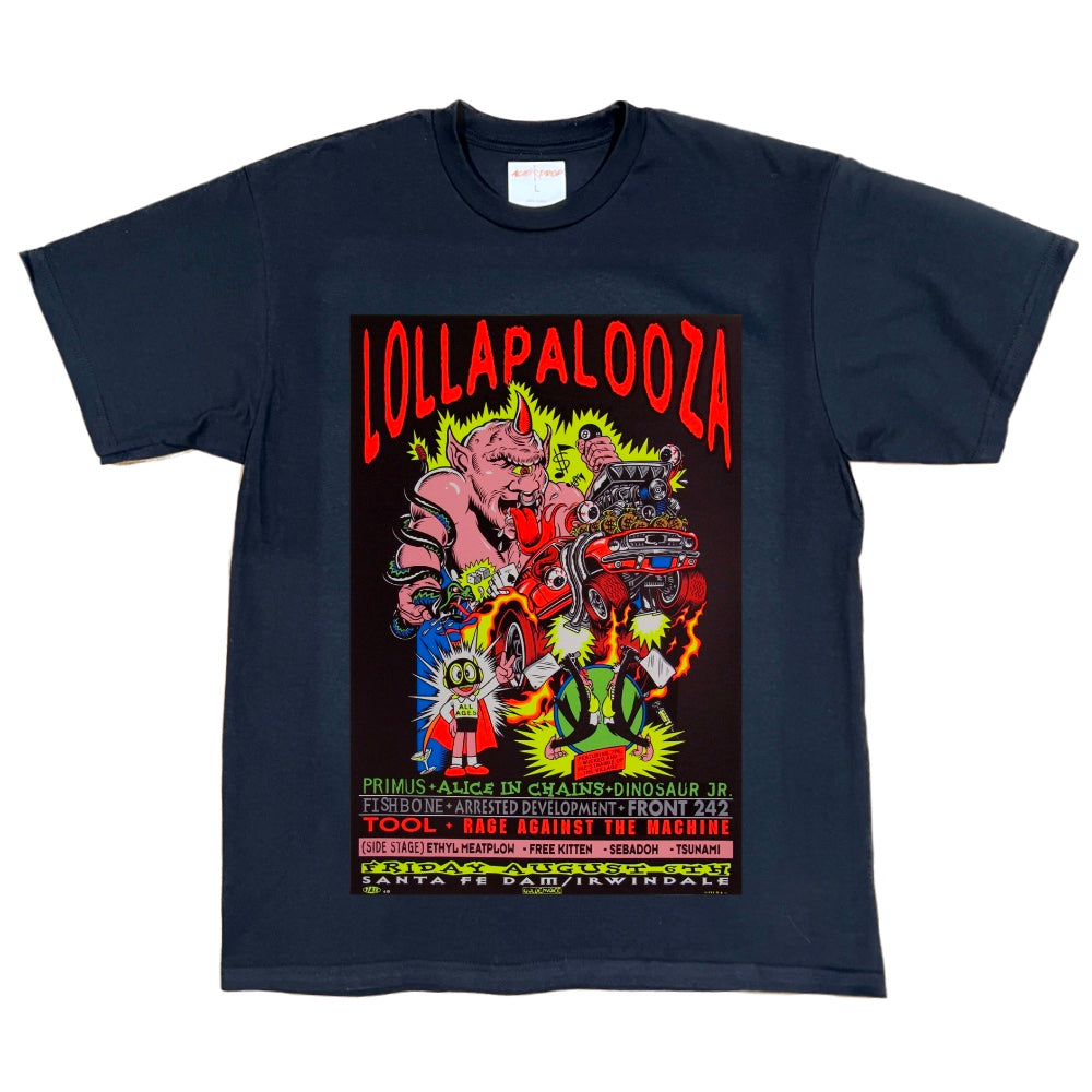 Lollapalooza Poster Design Tee