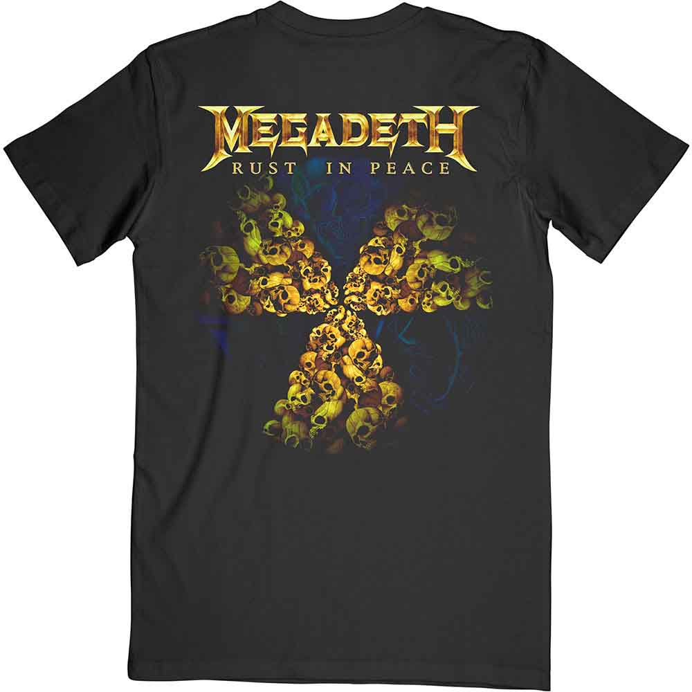 Megadeth Rust in Peace 30th Anniversary Black Tee