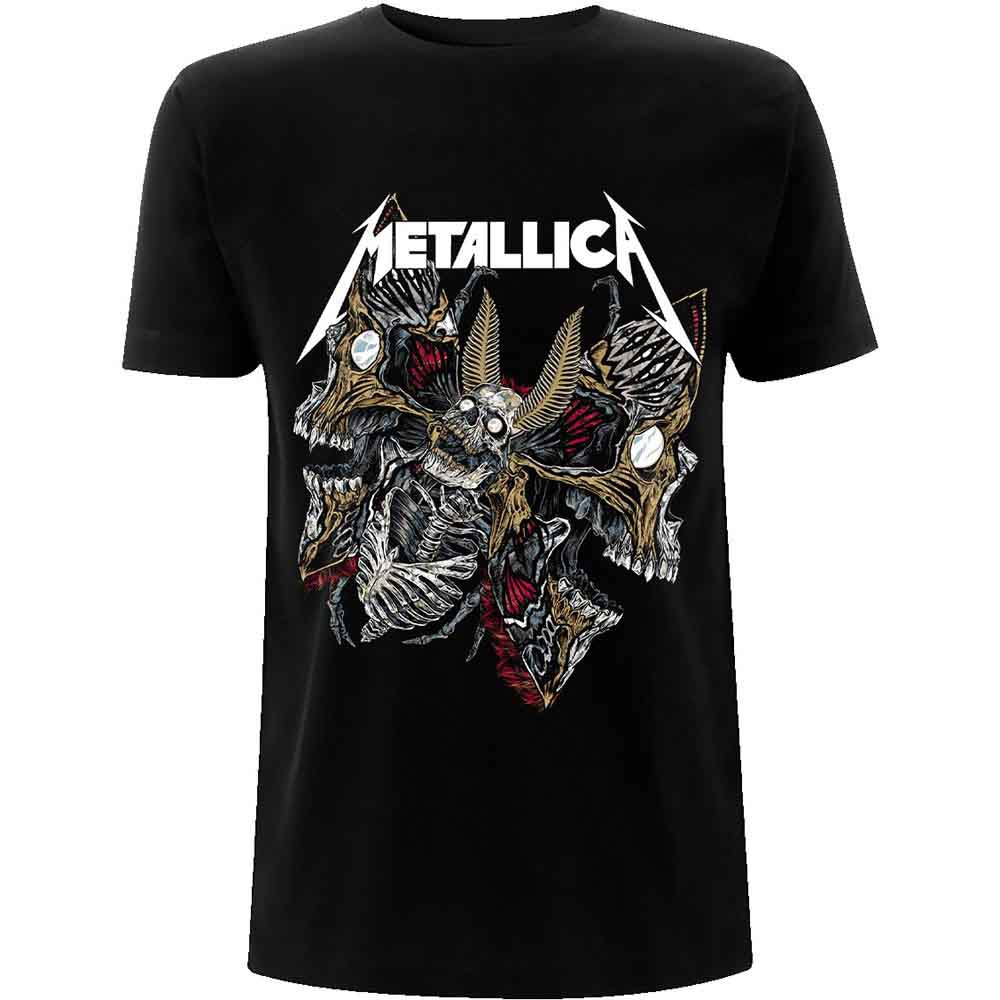 Metallica Skull Moth Tee