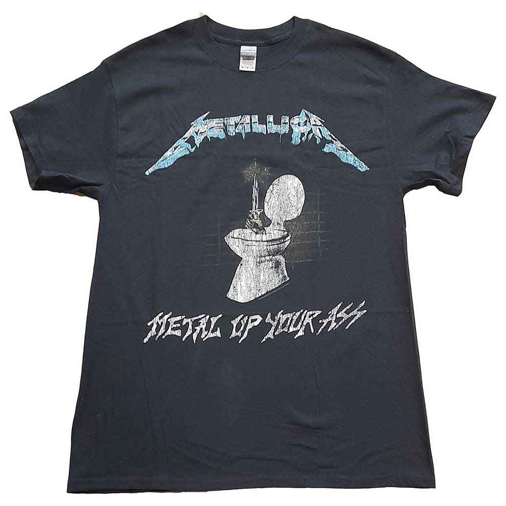 Metallica Metal Up Your Ass Black Tee