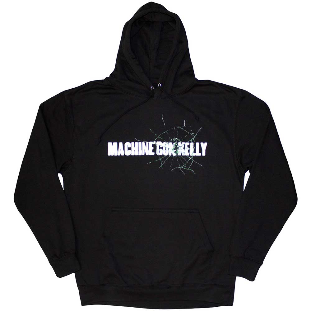 Machine Gun Kelly Cracked Glass Black Hoodie