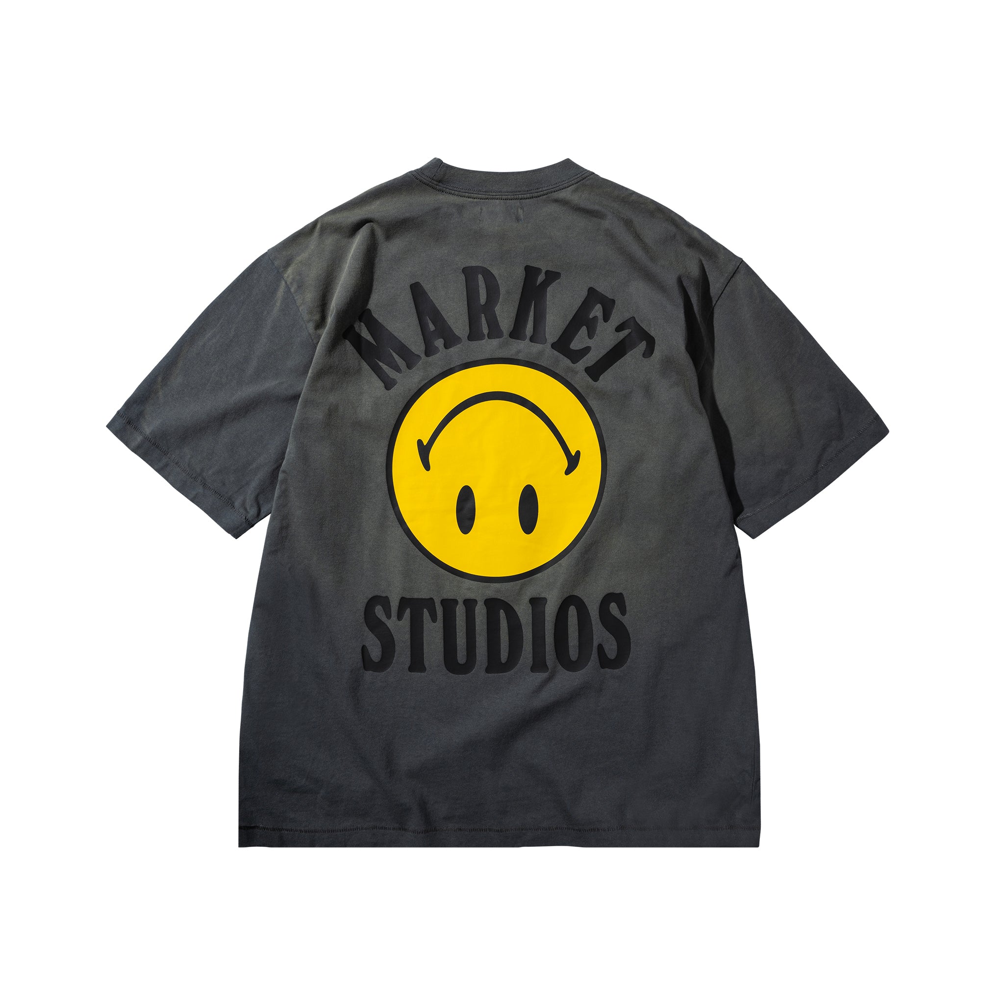 Smiley Lockup Q1 2025 Cement Tee