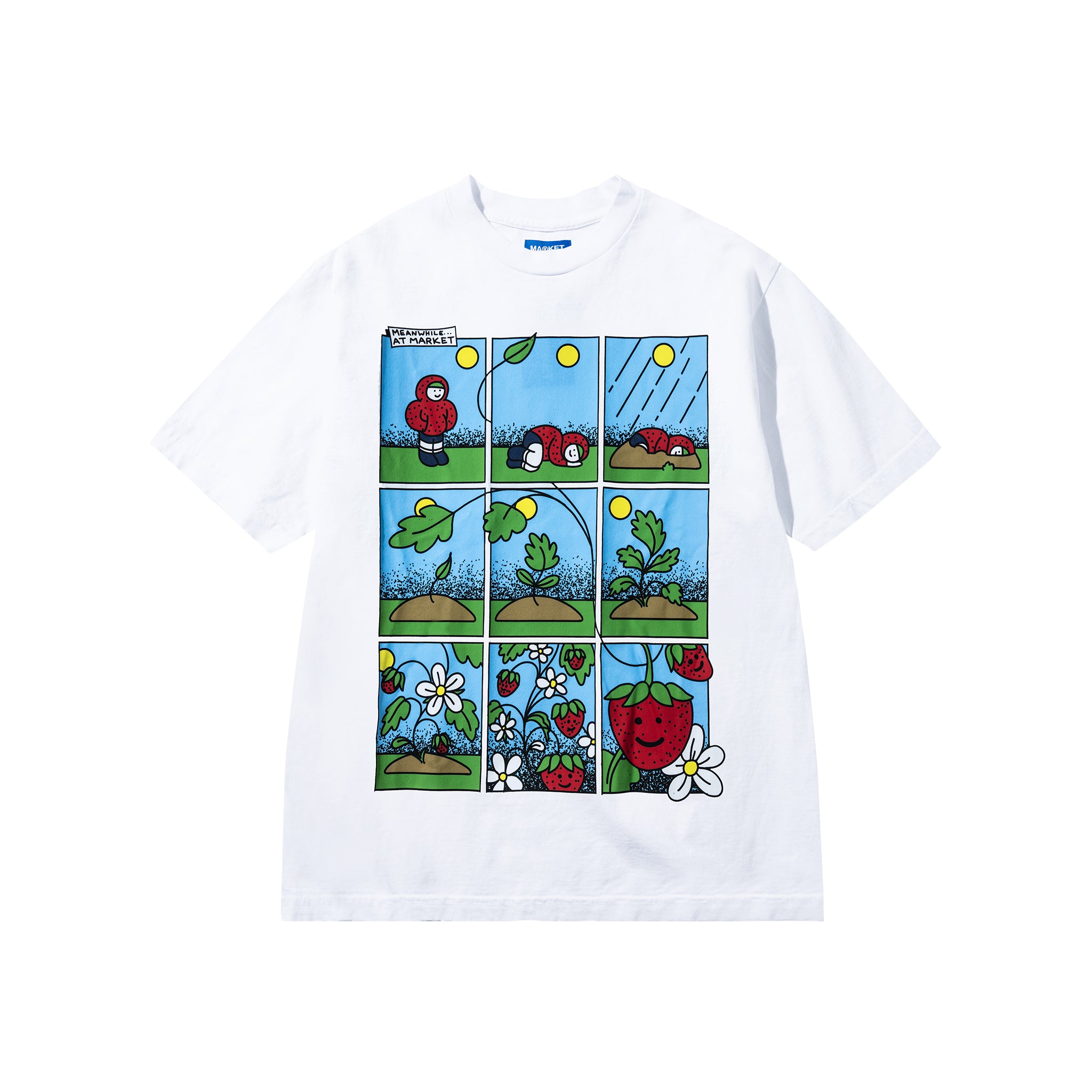 Abundance Comic Q1 2025 White Tee