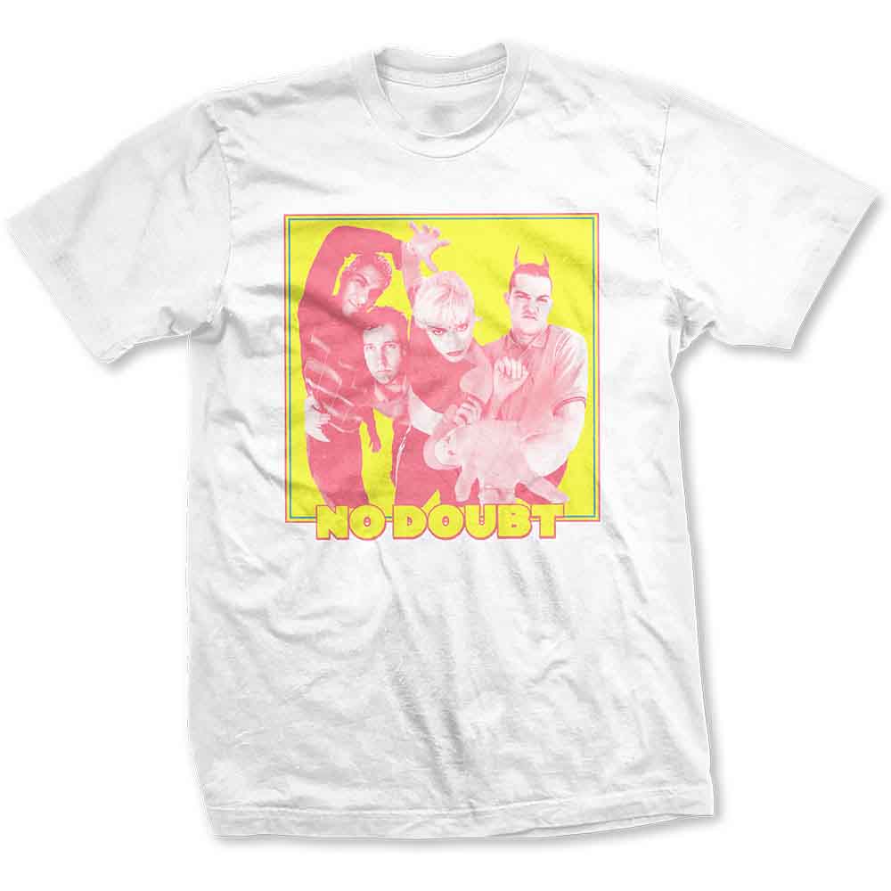 No Doubt Yellow Photo White Tee