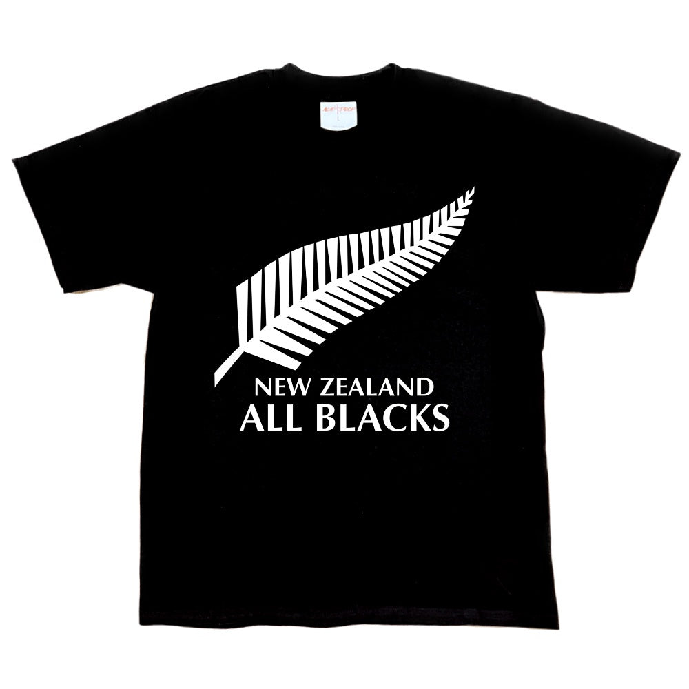 New Zealand All Blacks Silver Fern Design Tee