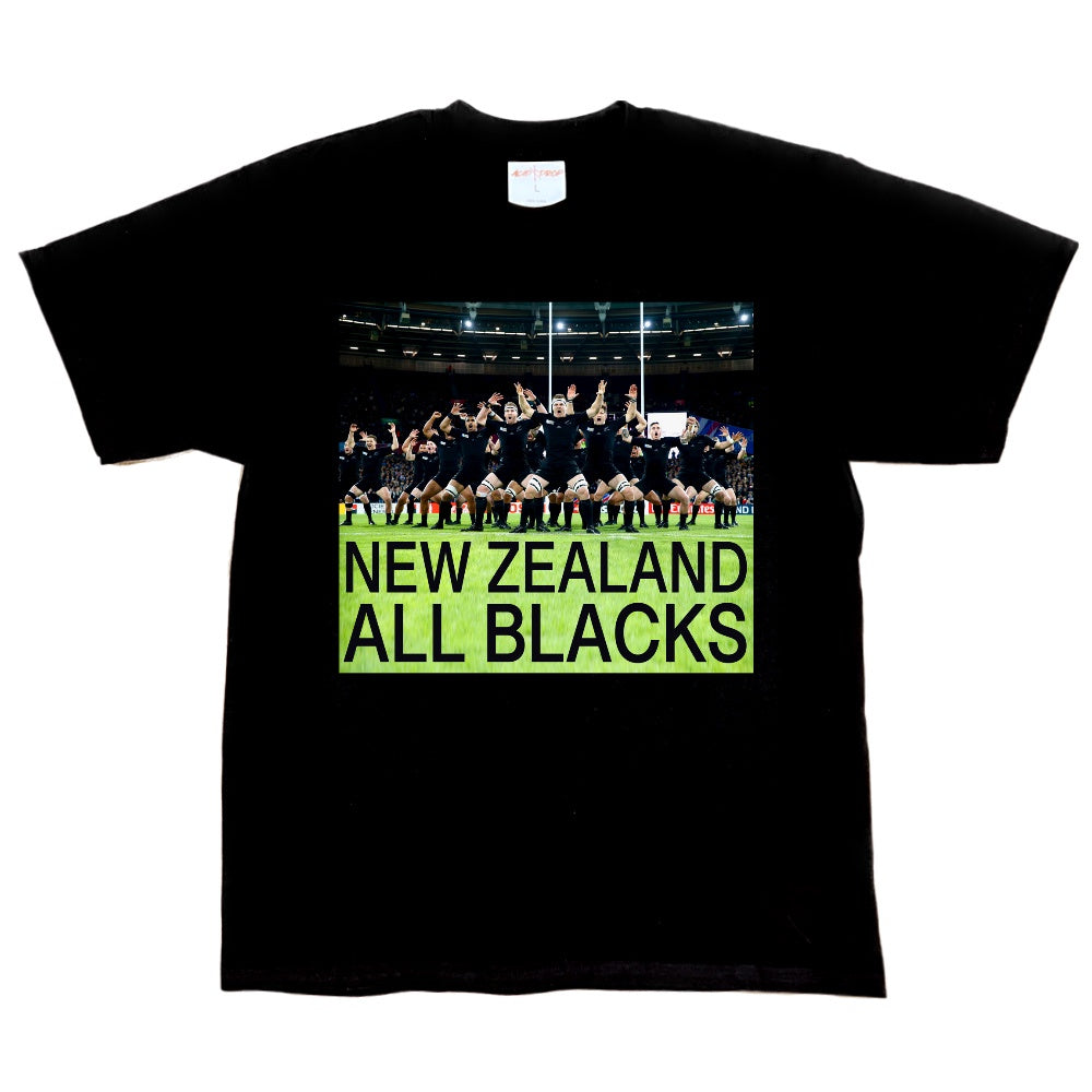 New Zealand All Blacks Haka Design Tee