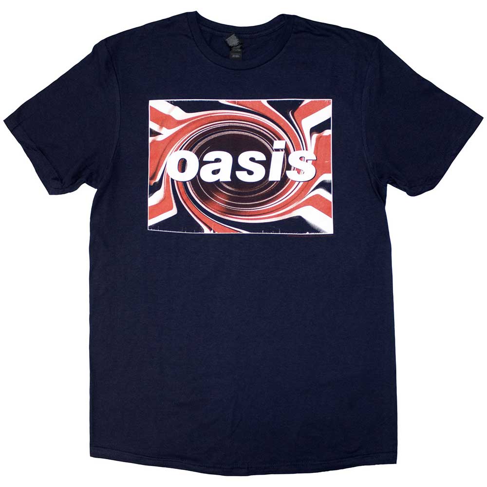 Oasis Union Jack Original Navy Tee