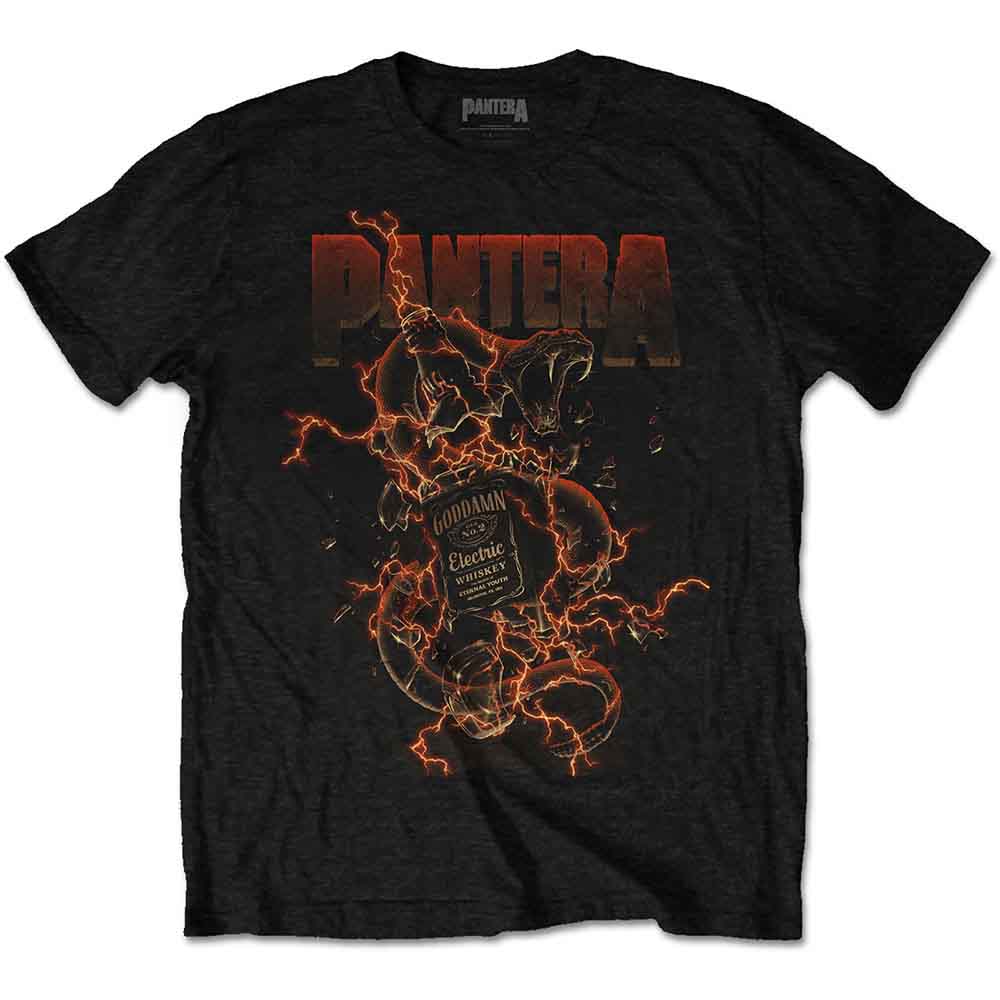 Pantera Goddamn Whiskey Black Tee