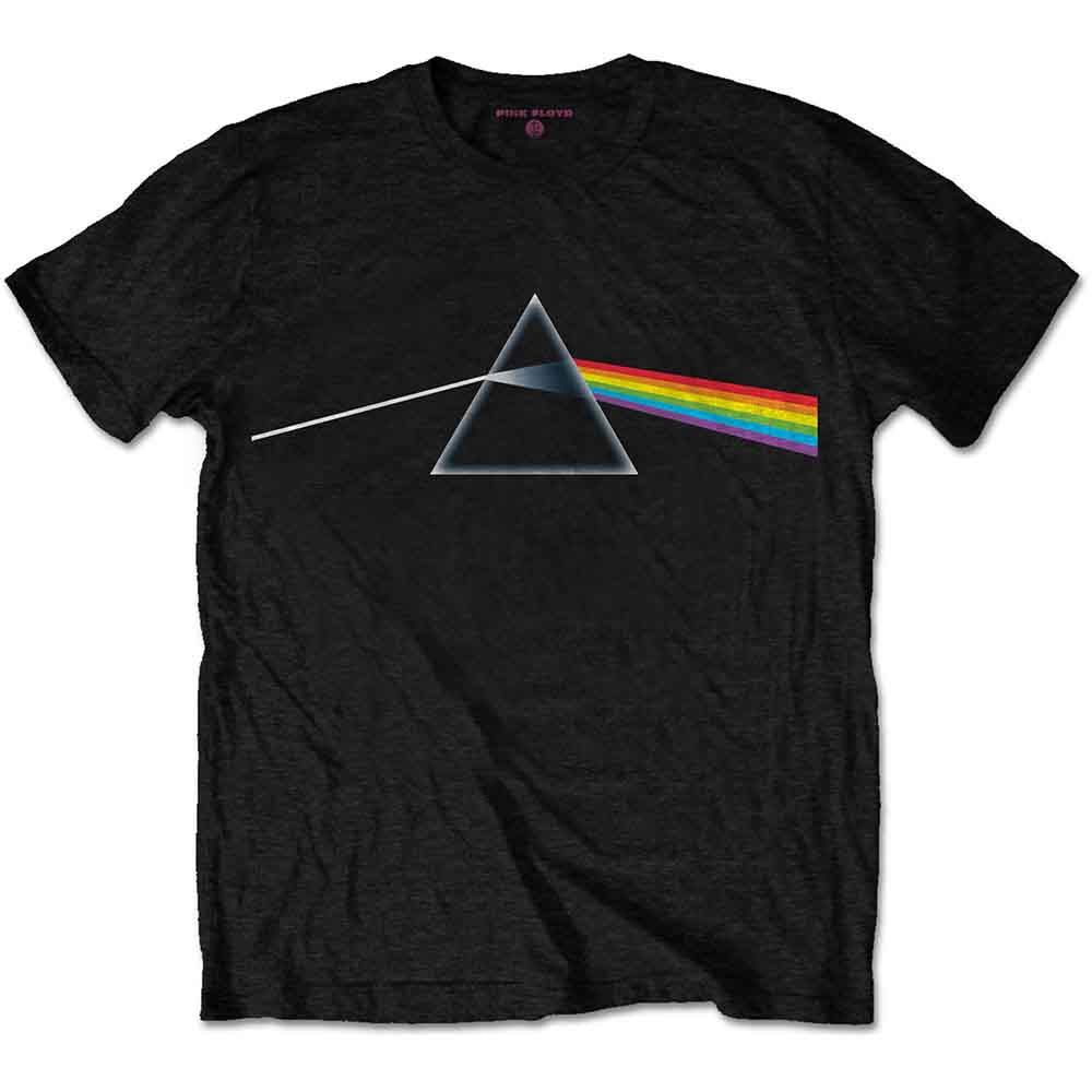 Pink Floyd Dark Side of the Moon Album Black Tee