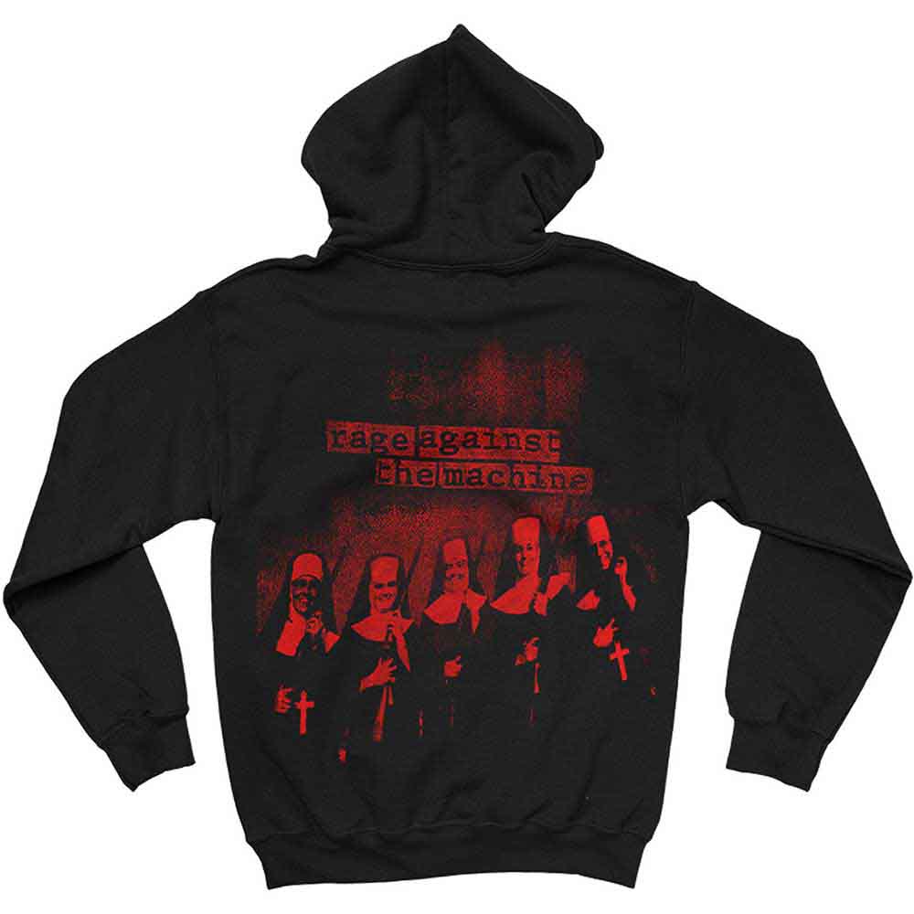 Rage Against The Machine Nuns Black Hoodie