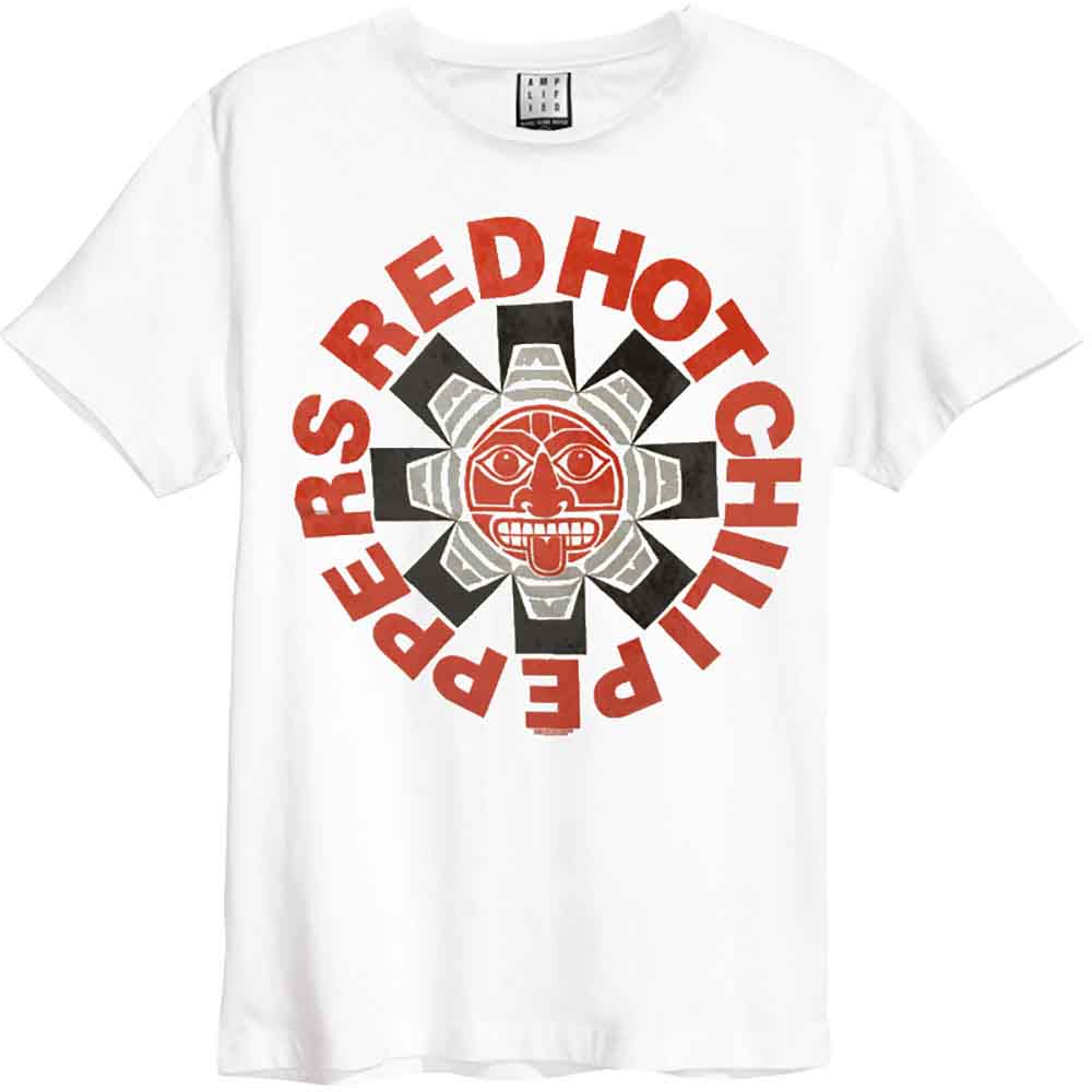 Red Hot Chili Peppers Aztec White Tee