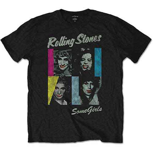 Rolling Stones Some Girls Black Tee