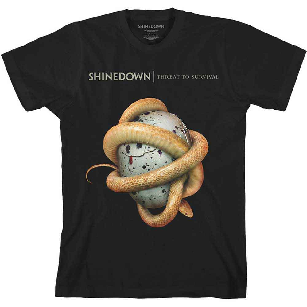 Shinedown Clean Threat Black Tee