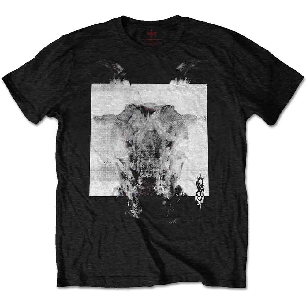 Slipknot Devil Single Black and White Tee