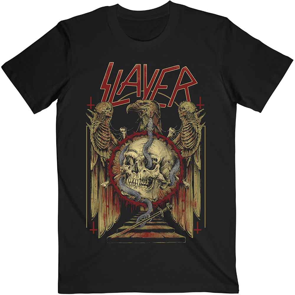 Slayer Eagle and Serpent Tee