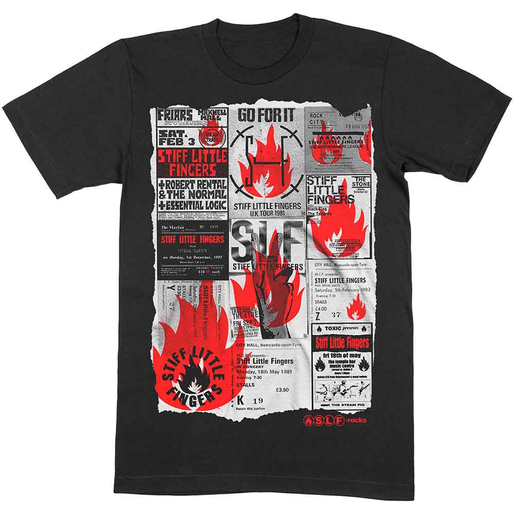 Stiff Little Fingers Flyer Tee