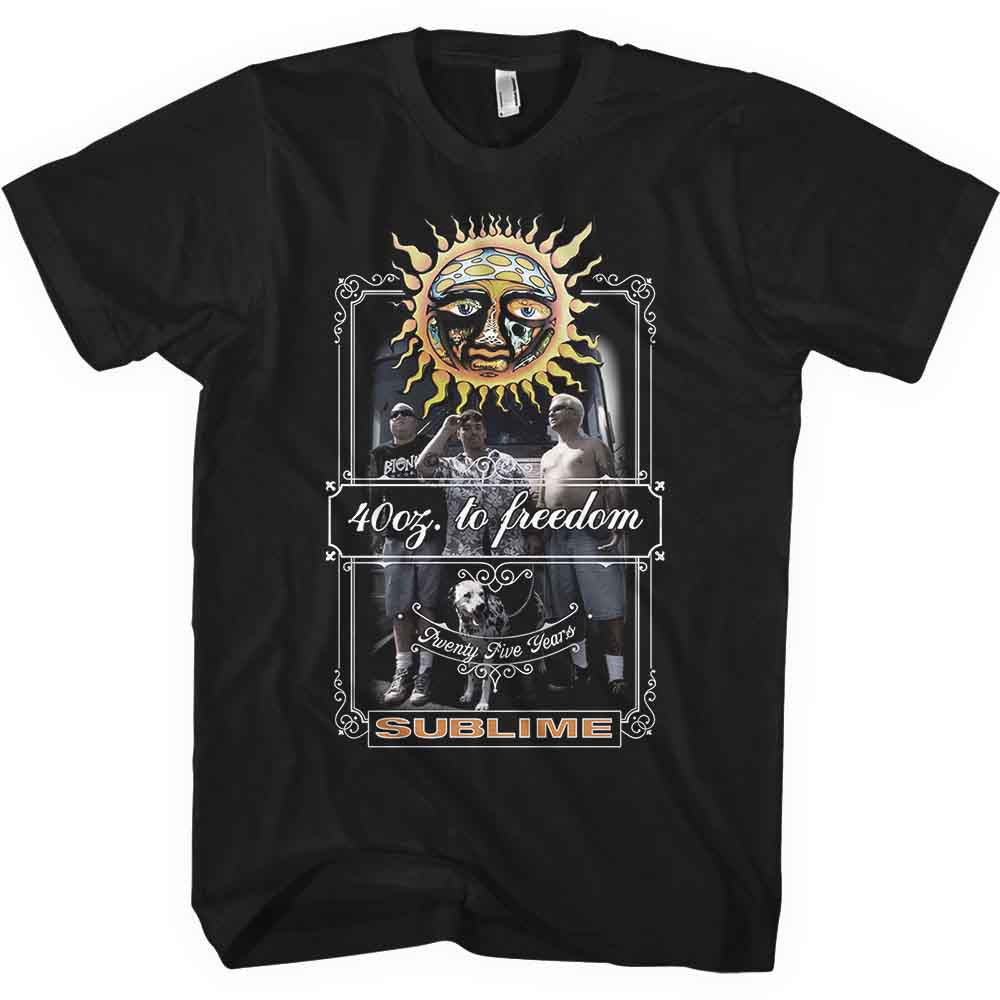 Sublime 25 Years Black Tee