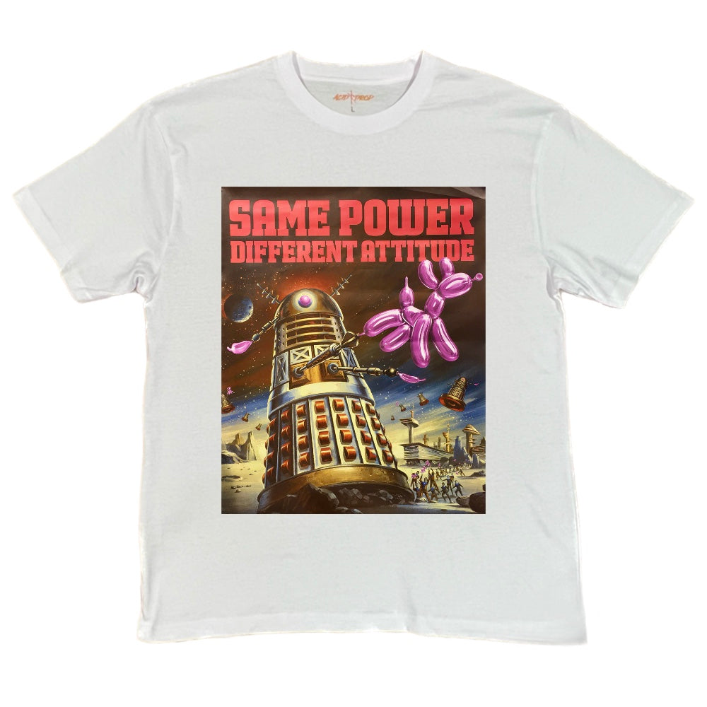 Same Power Different Attitude Design Tee