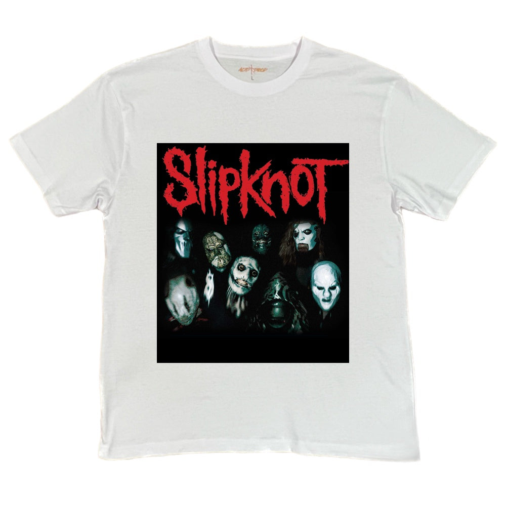 Slipknot Masks Design Tee