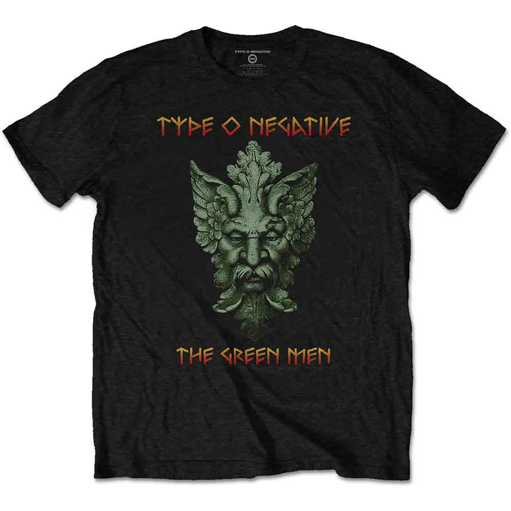 Type O Negative Green Men Black Tee