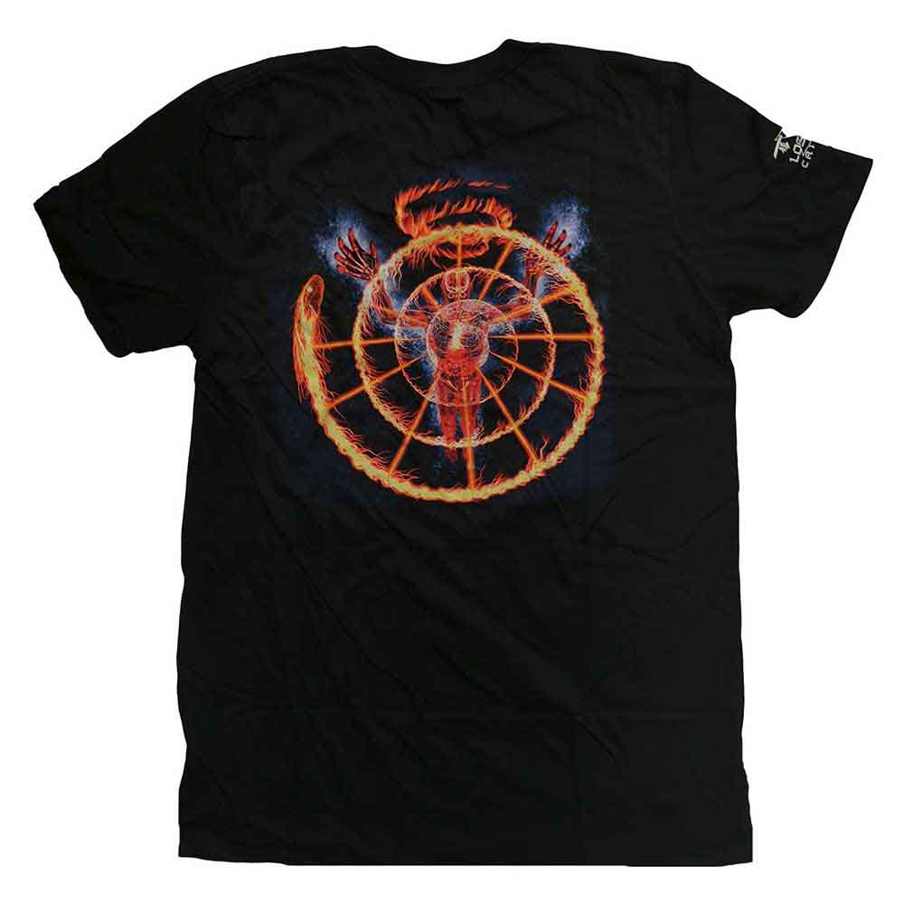 Tool Flame Spiral Tee