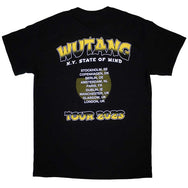 Wu-Tang Clan Tour '23 State of Mind Black Tee