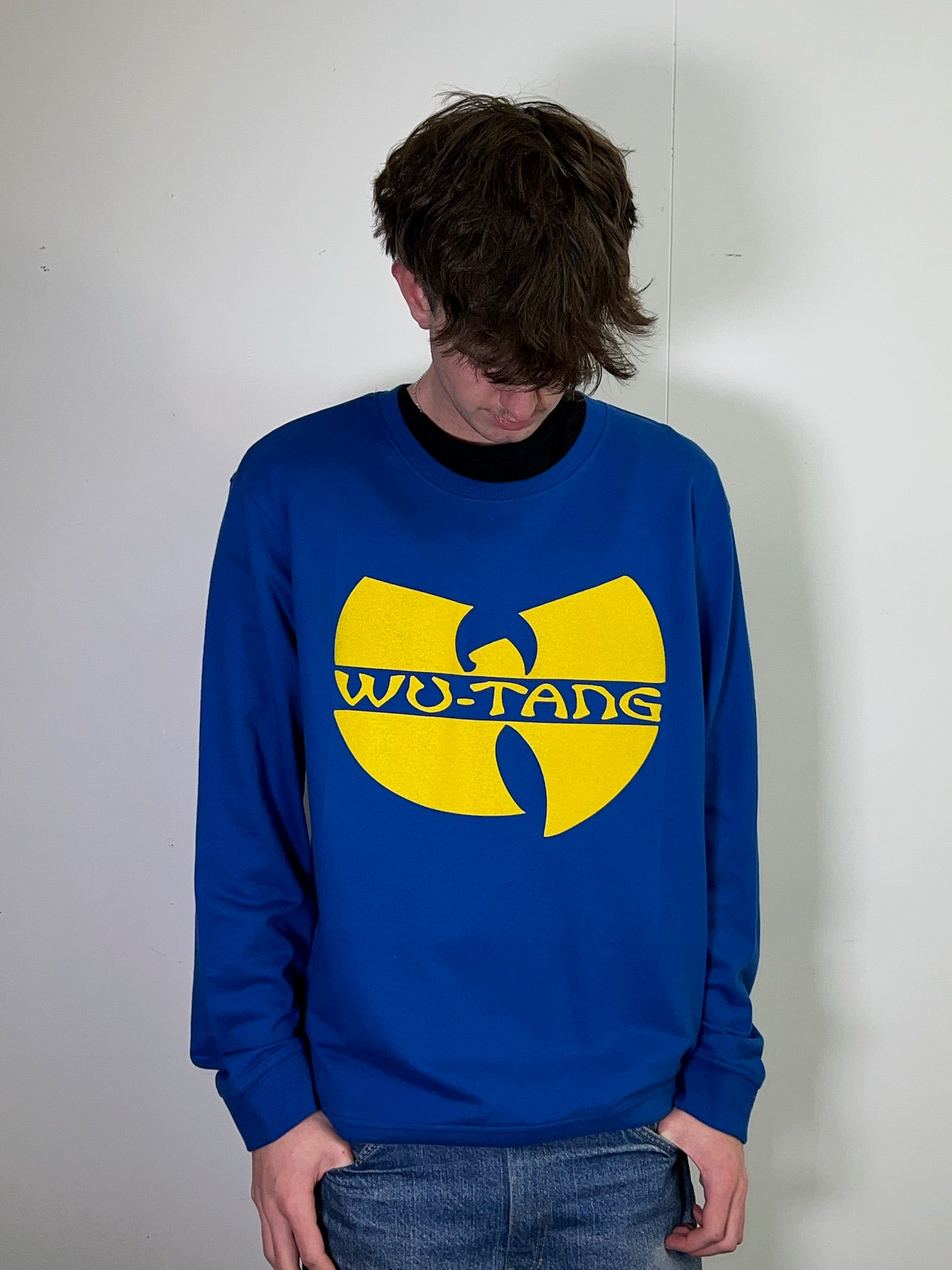 Wu-Tang Clan Logo Blue Sweatshirt