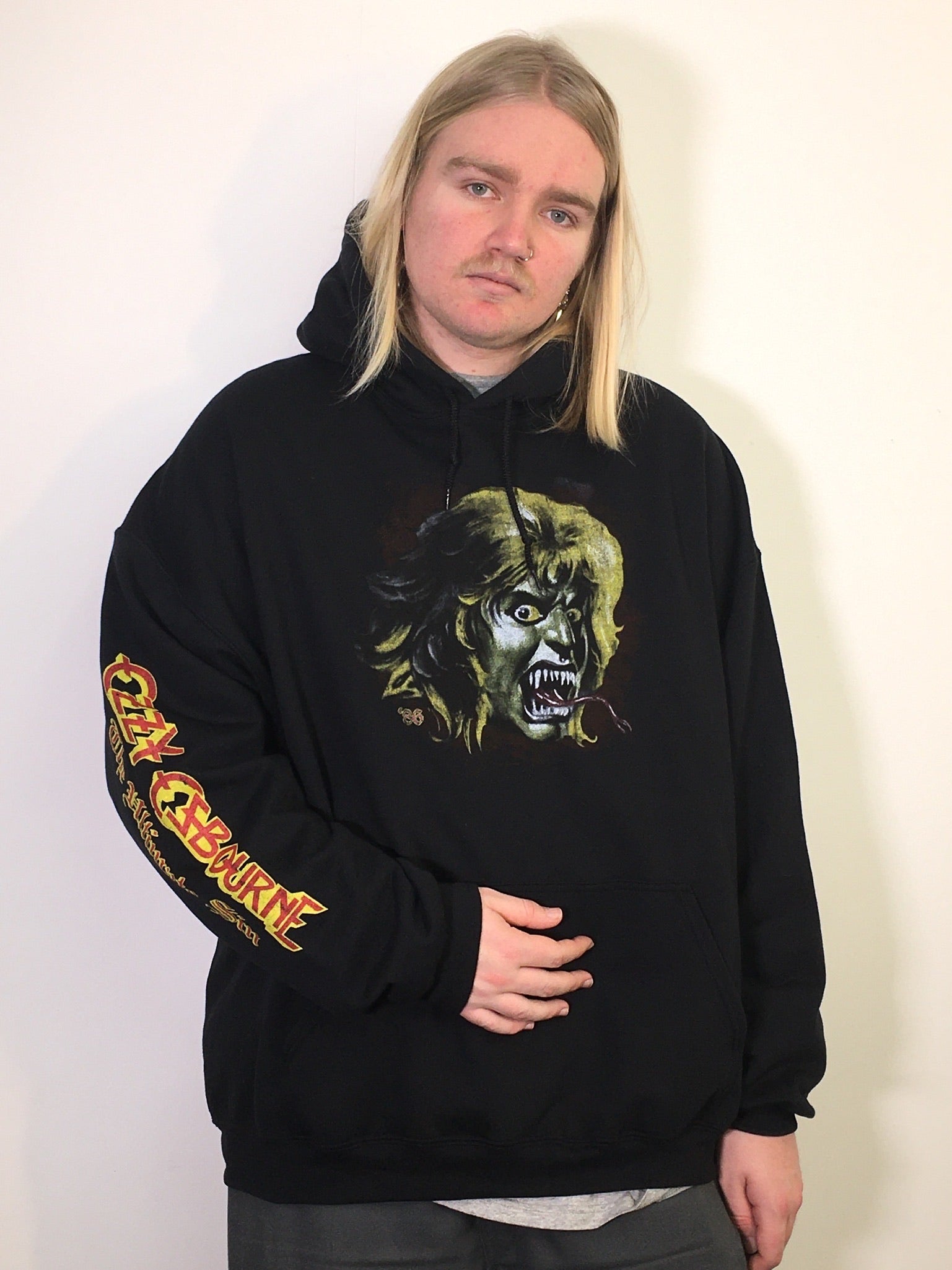 Ozzy Osbourne The Ultimate Sin Black Hoodie