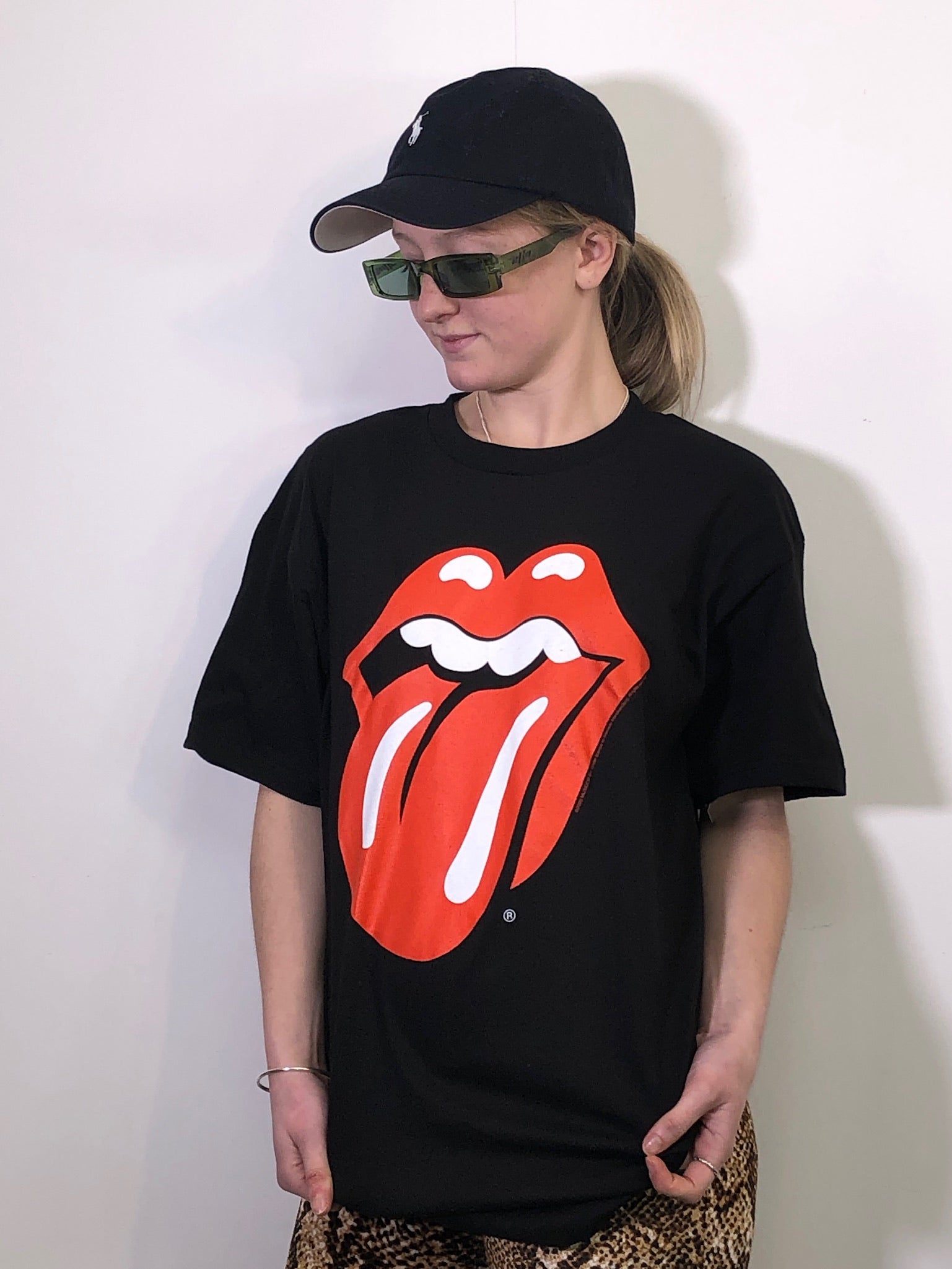 Rolling Stones Classic Tongue Black Tee