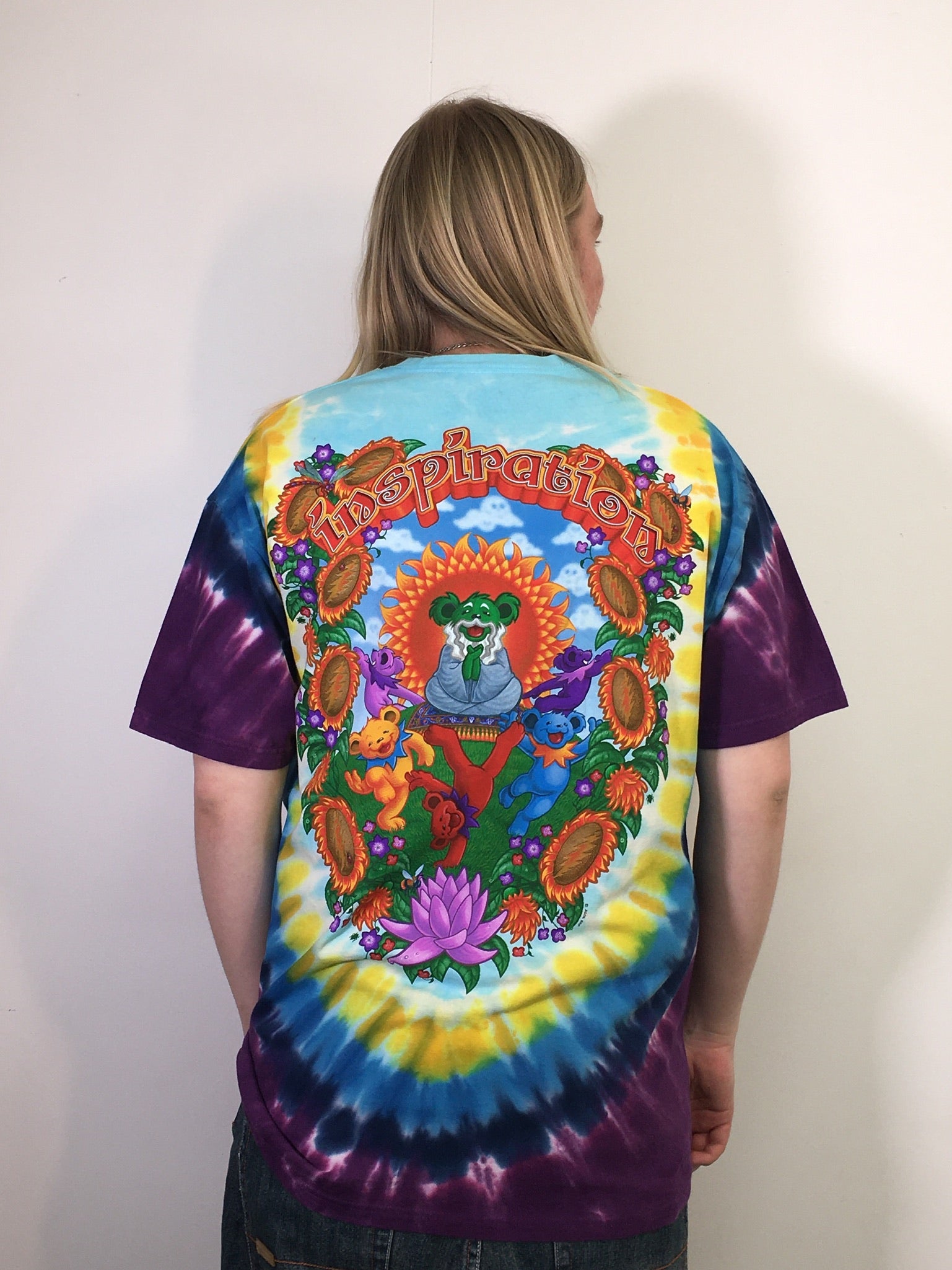 Grateful Dead Guru Bear Tie Dye Tee