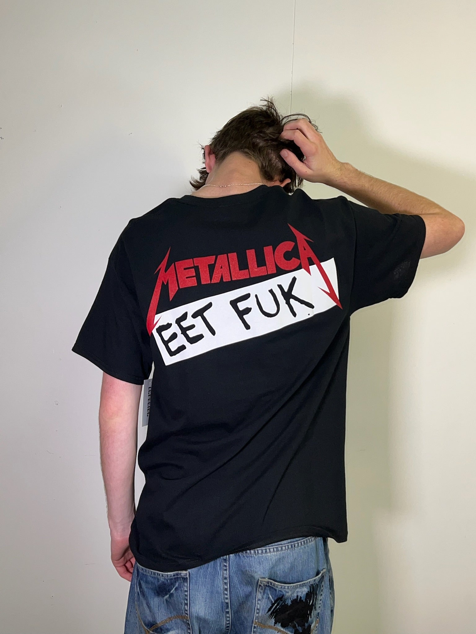 Metallica Eet Fuk Black Tee