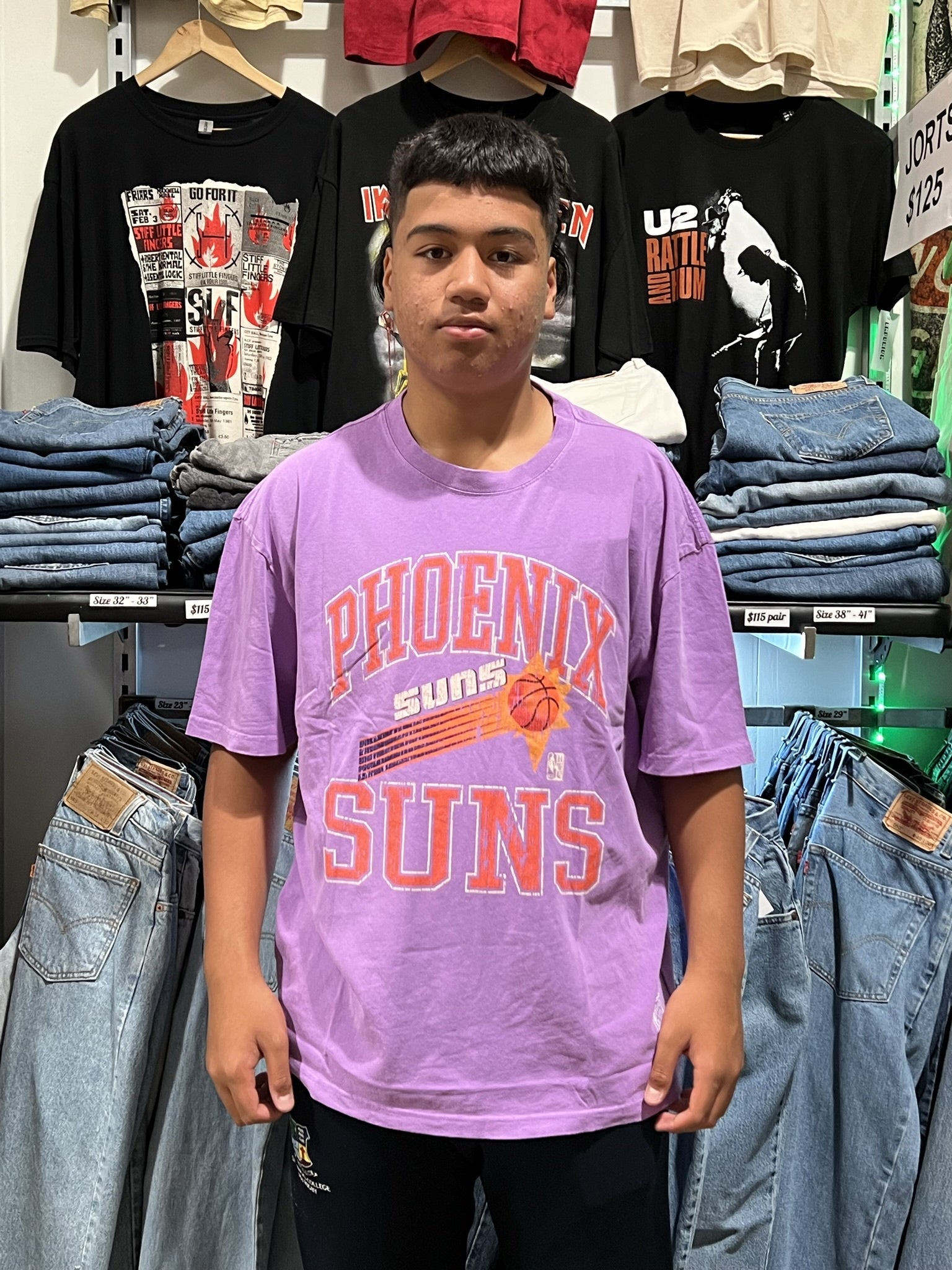 phoenix suns retro shirt